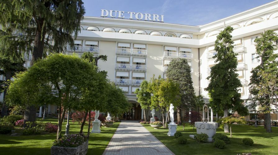 Hotel Due Torri Abano Terme Eksteriør billede