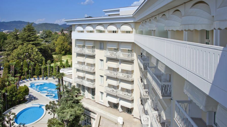 Hotel Due Torri Abano Terme Eksteriør billede